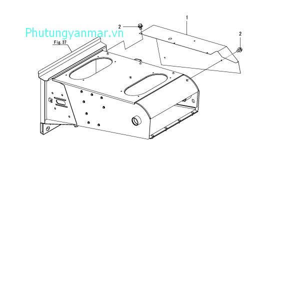 Nắp xích buồng cấp lúa